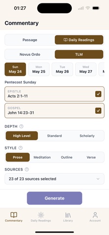 Sacred Bible Commentary Screenshot 2 of 8