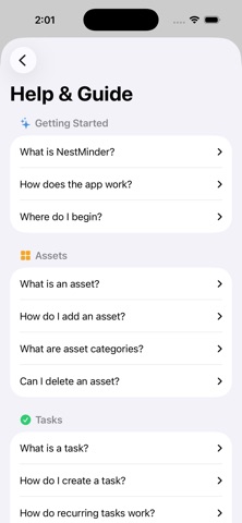 Nest Minder screenshot