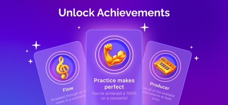 Piano ٞ - Achievement Unlocks