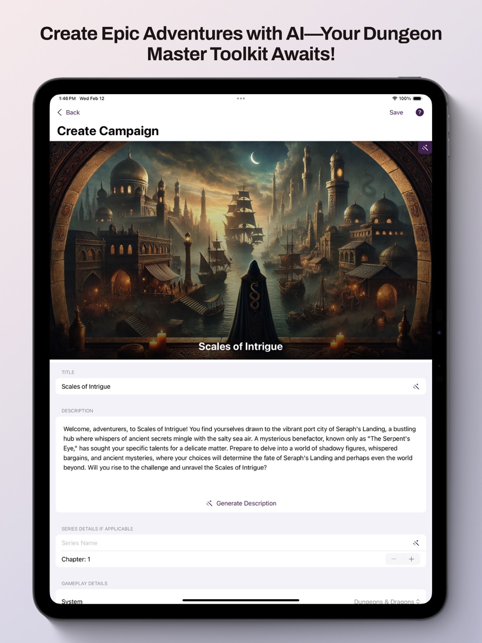 iPad screenshot