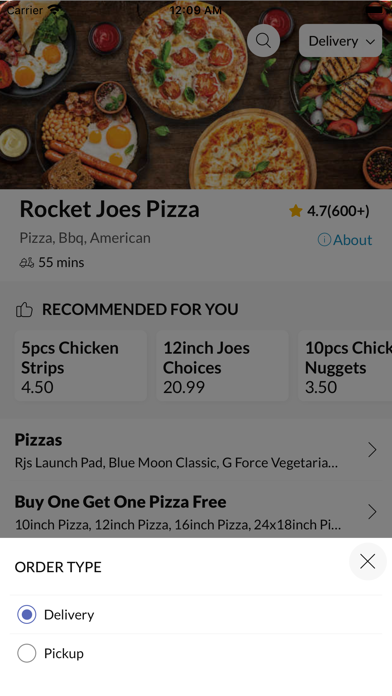 Rocket Joes Pizza Cardiff Screenshot