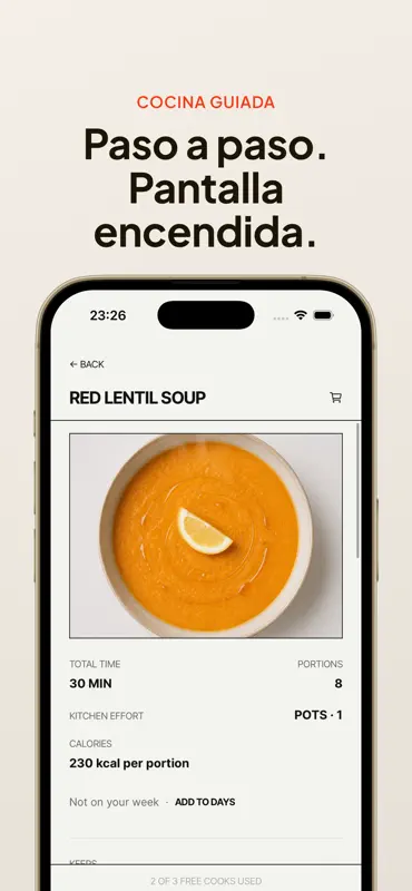 Panly: Batch Cooking Recetas screenshot 4 of 7