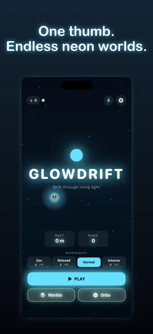 Glowdrift screenshot 3