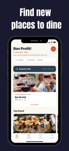 Barcelona Foodie Guide iPhone screenshot