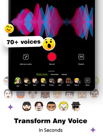 Auto Voice Tune - AI Changer iPad screenshot