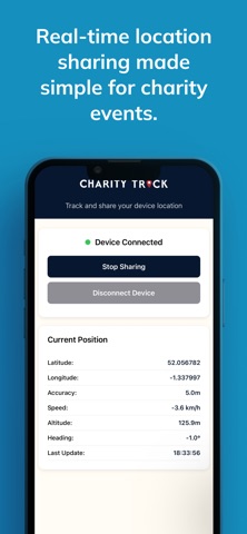 Charity Track screenshot