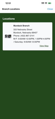 Corn Growers State Bank Mobile iPhone screenshot