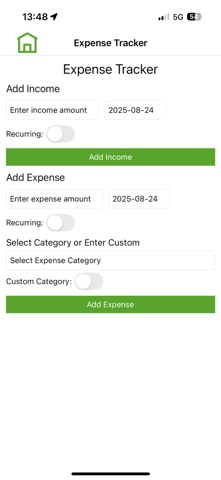 GreenTrack screenshot