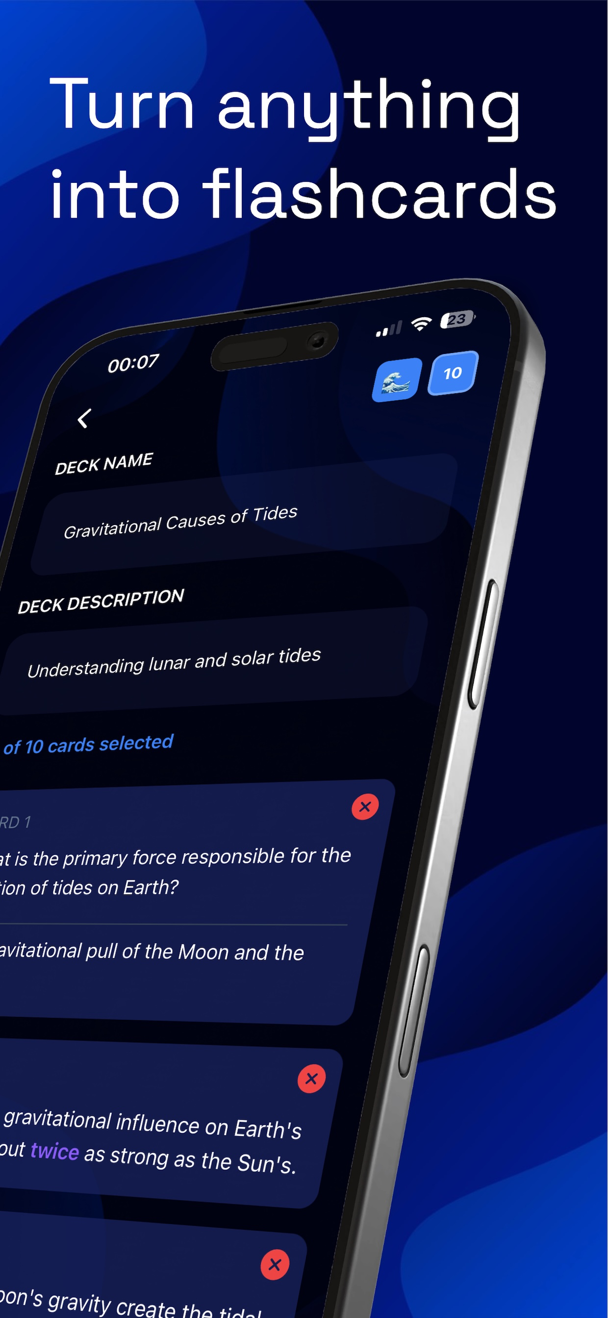 Brainbank - AI Flashcards screenshot 3