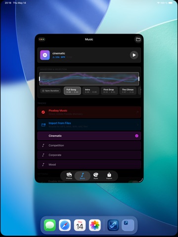 SteadyFlow iPad screenshot