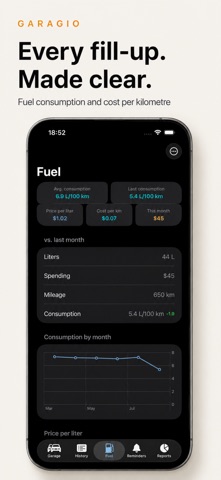 Garagio: Car Maintenance Log Screenshot 3 of 5