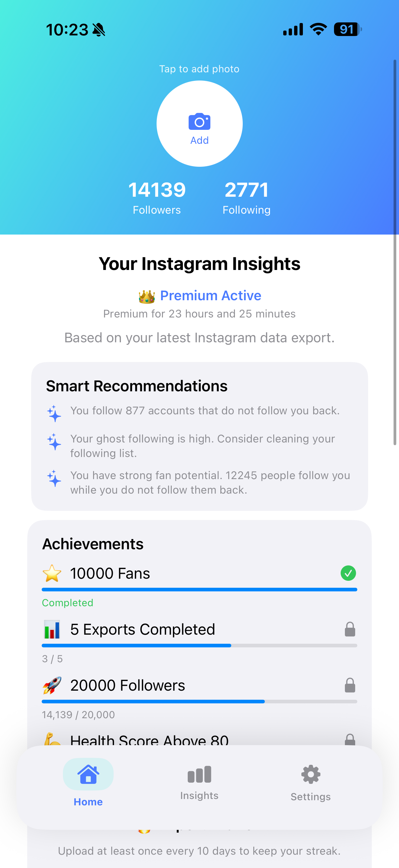 IG Data screenshot 4