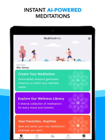Heal Mind Body iPad screenshot