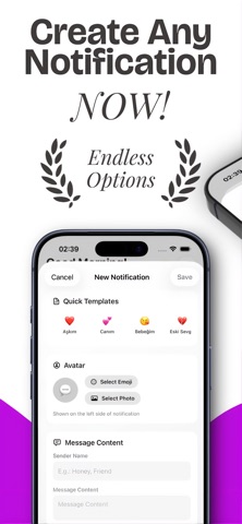 Spoofie: Prank & Daily Alerts screenshot