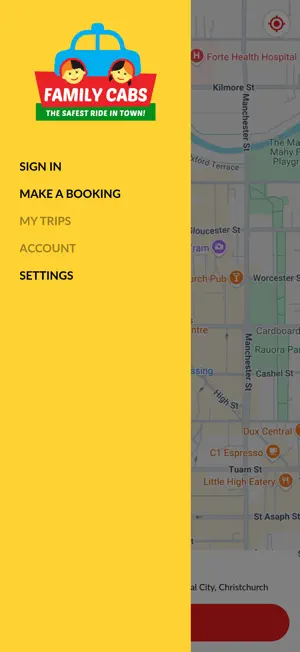 Family Cabs NZ screenshot 1