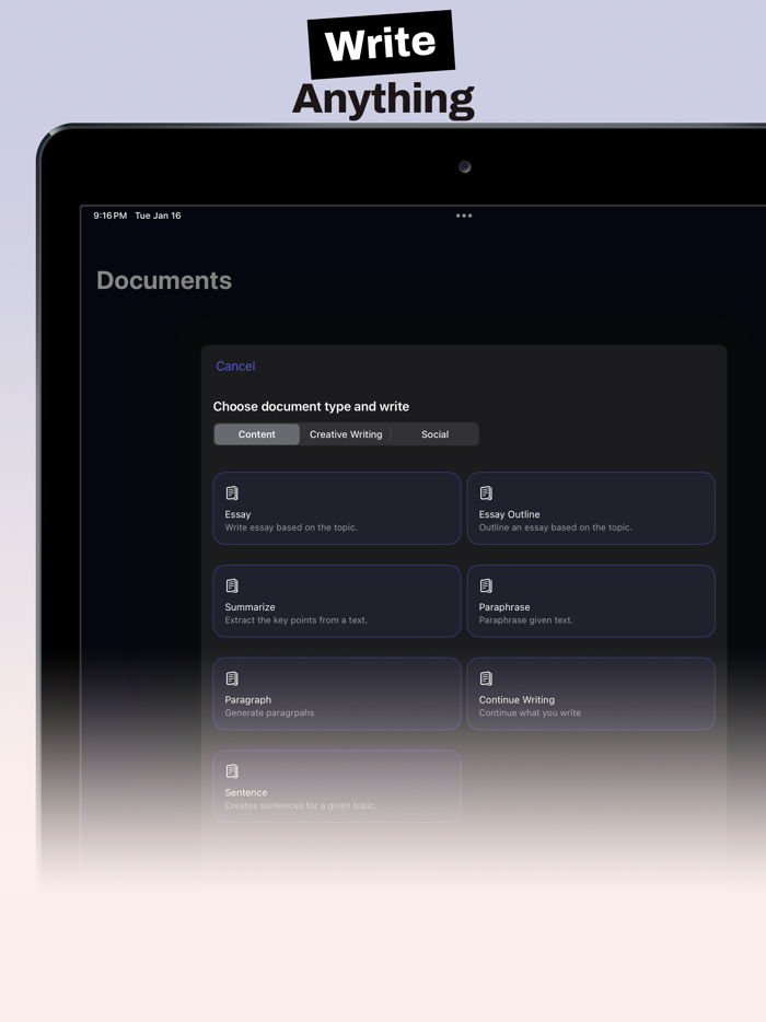 AI Writing Assistant - InkMind