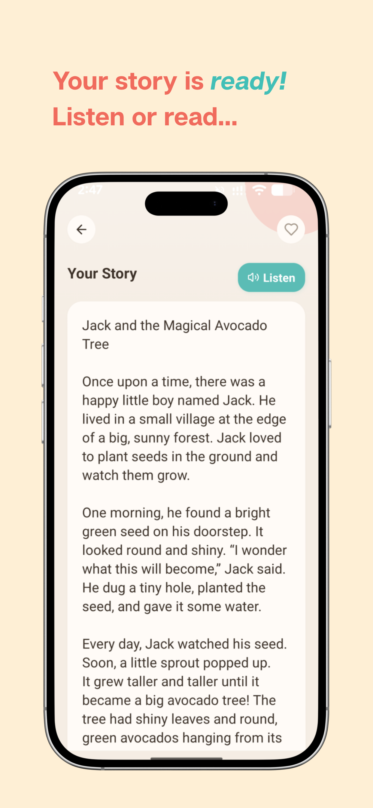 TaleSeeds-Story Maker for Kids screenshot 8