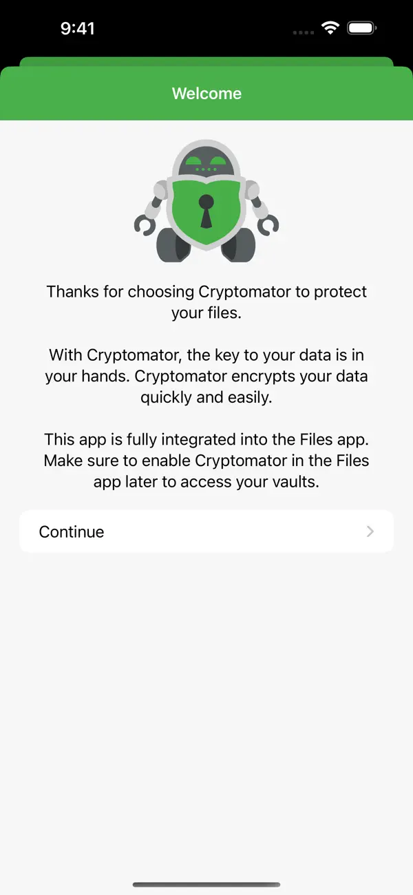 #1. Cryptomator: Protect Privacy (iOS) Von: Skymatic GmbH