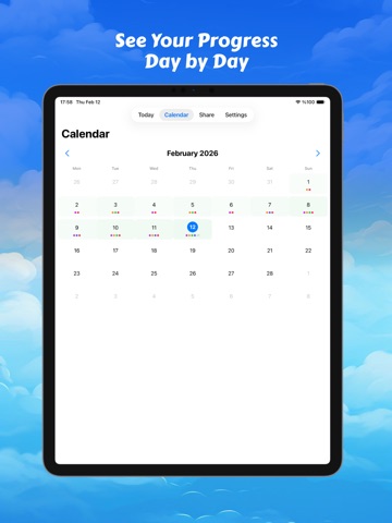 Habitloon – Easy Habit Tracker iPad screenshot