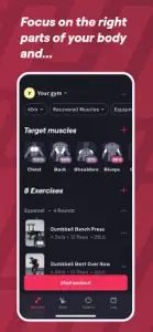 Fitbod: Gym & Fitness Planner screenshot #5 for iPhone