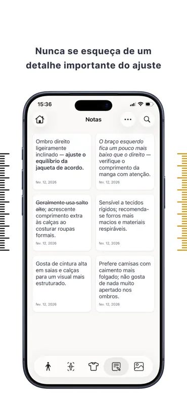 Alfaiate Medidas do Corpo - DM screenshot 7 of 8