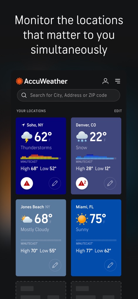 AccuWeather: Weather Forecast - Multi-Location Monitoring
