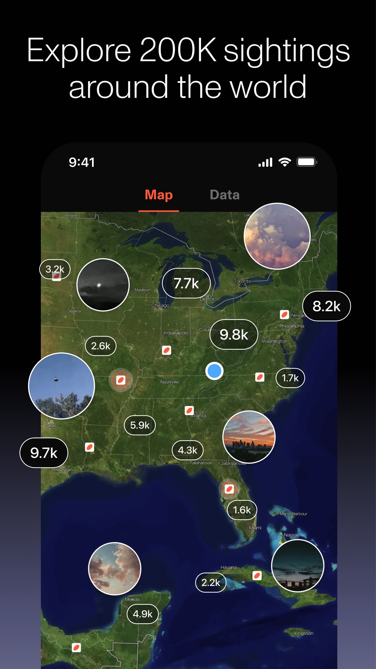 Enigma: UFO Sightings & Alerts screenshot 4