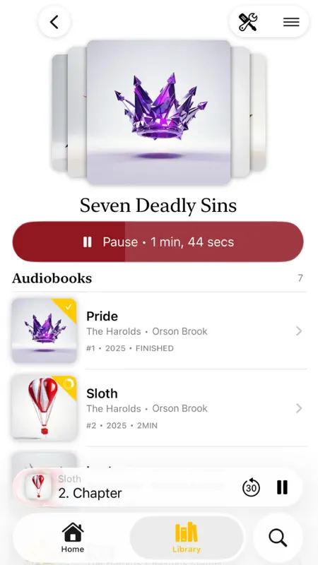 ShelfPlayer - Audio Book Shelf screenshot 3 of 9