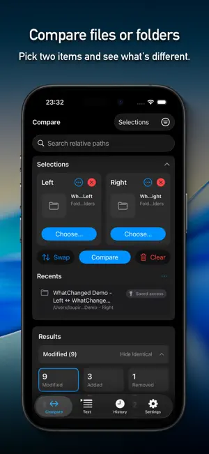 WhatChanged – Folder Compare screenshot 2