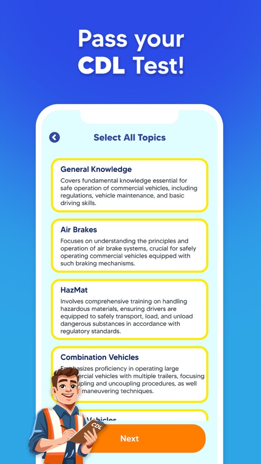 #1. CDL Prep Test Practice 2025 (iOS) 由: Pixel Pioneers LLC
