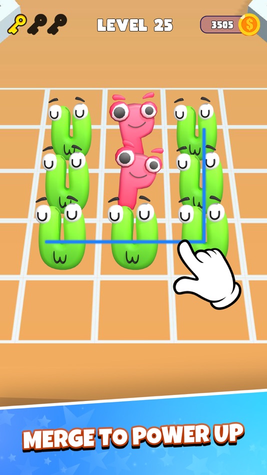 #3. Letter Race 3D: Run & Merge (iOS) 来自: Negaxy., JSC