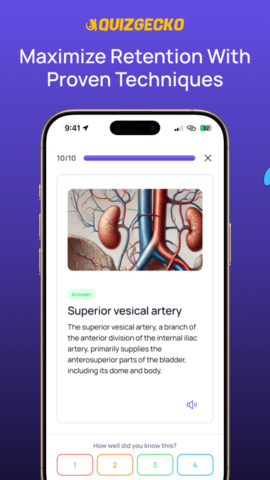 Quizgecko: AI Flashcards Screenshot