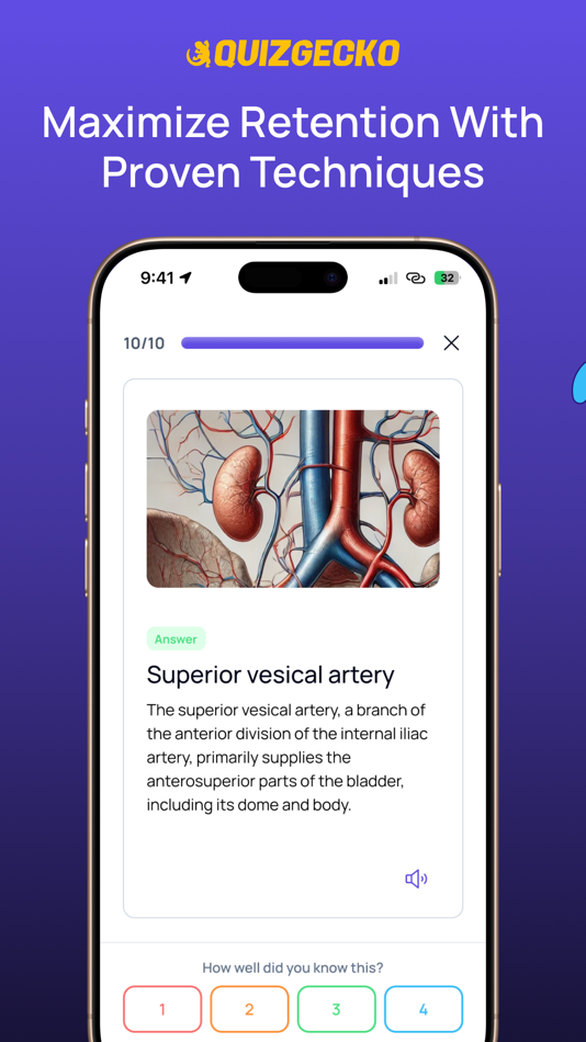 #6. Quizgecko: AI Flashcards (iOS) 由: Quizgecko