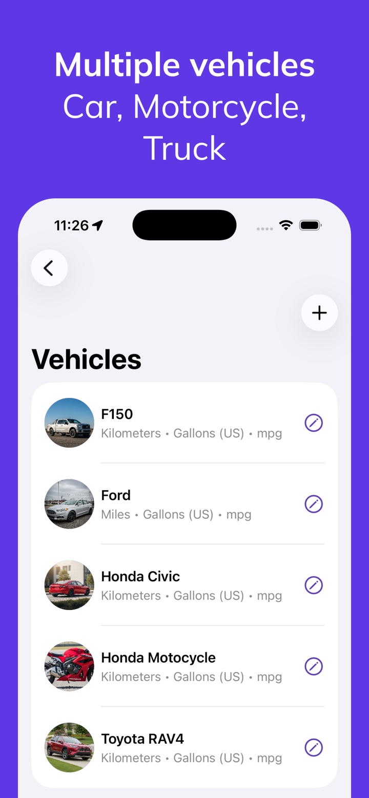 Fuelio: Gas Log & MPG Tracker screenshot 9