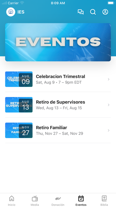 Iglesia El Siloe iPhone screenshot 3 - Education app