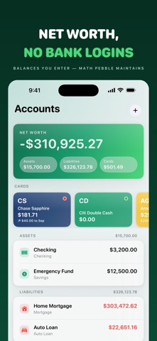 Pebble — Paycheck Budget screenshot