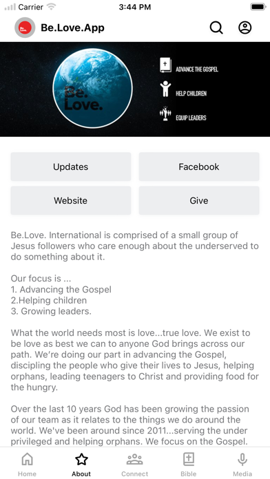 BeLoveApp Screenshot