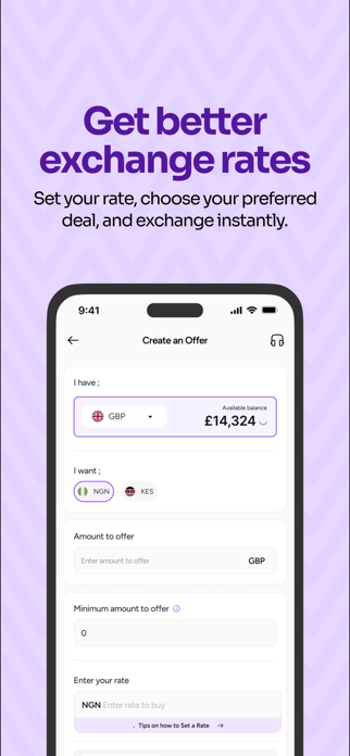 Voye: Global Transfer Screenshot 3 of 7