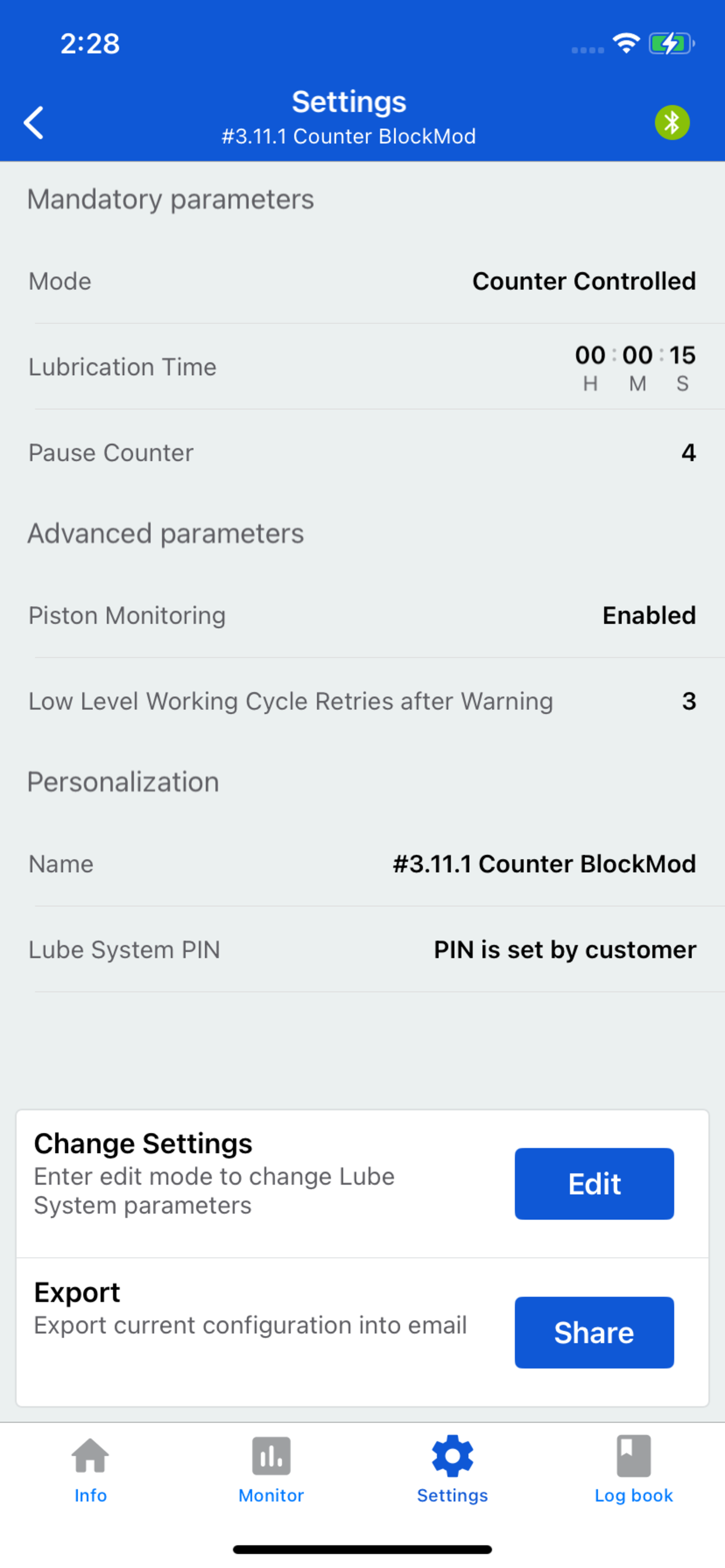 SKF eLube screenshot 7