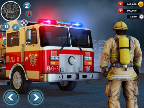 Firefighter HQ Simulation Gameのおすすめ画像3