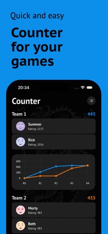 Tichu - Counter & Statistics Screenshot 2 of 3