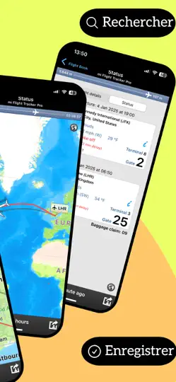 Capture d'écran de Flight Tracker Pro | Fly Radar sur iPhone 3