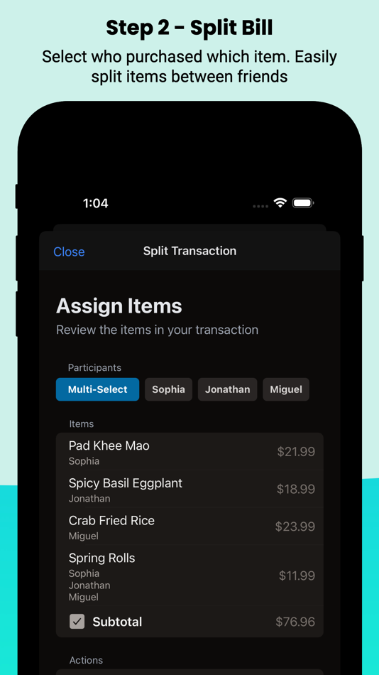 #2. Tally - simple bill splitter (iOS) 由: Shreyas Amargol