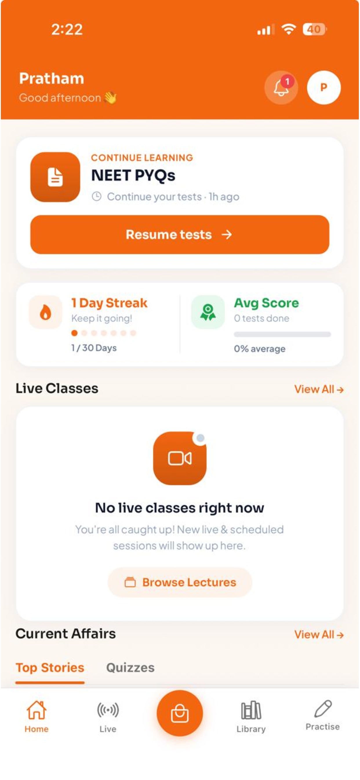 Screenshot 1 of Preplab