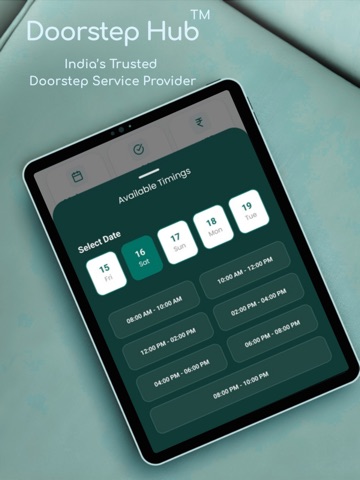 Doorstep Hub| Home Services iPad screenshot