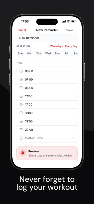 TopSet Workout Tracker Screenshot 10 of 10