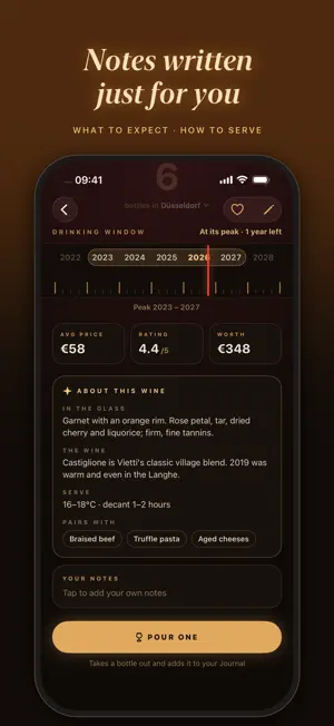 Grotto: Wine Cellar & Journal screenshot 3