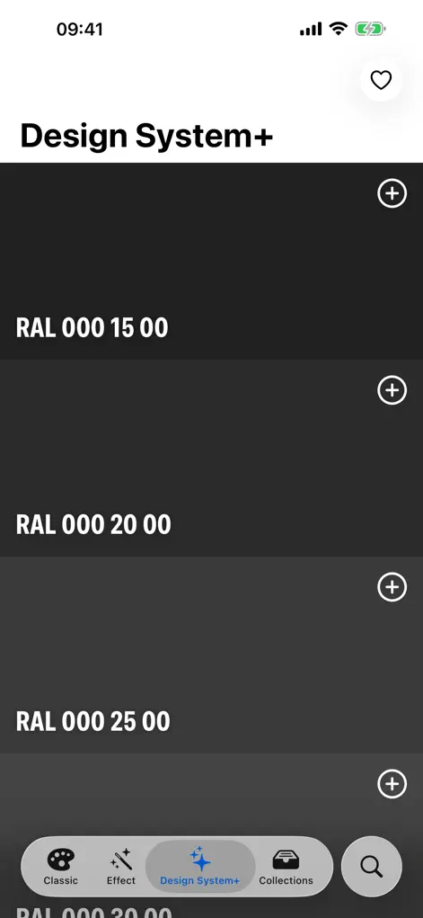 RAL Palette - Utilities App | MWM