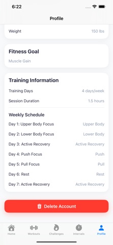 GymTrackerApp Screenshot 7 of 7