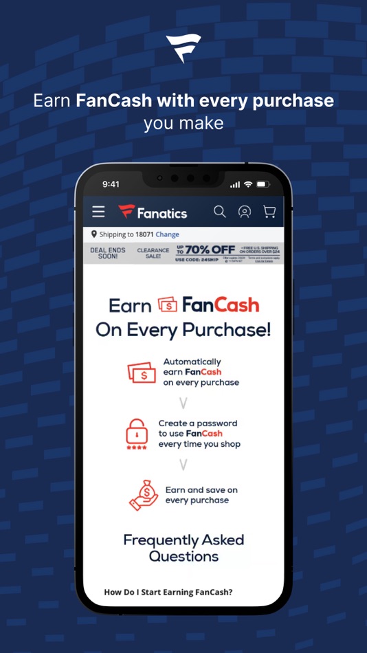 Fanatics: Shop NFL, NBA & More - 4.0.5 - (iOS)